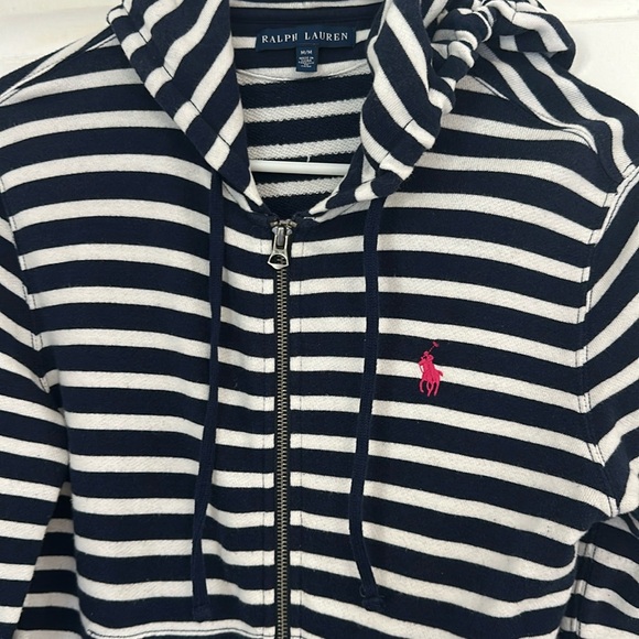 Ralph Lauren Women’s Medium Zip Up Sweatshirt - Picture 2 of 4